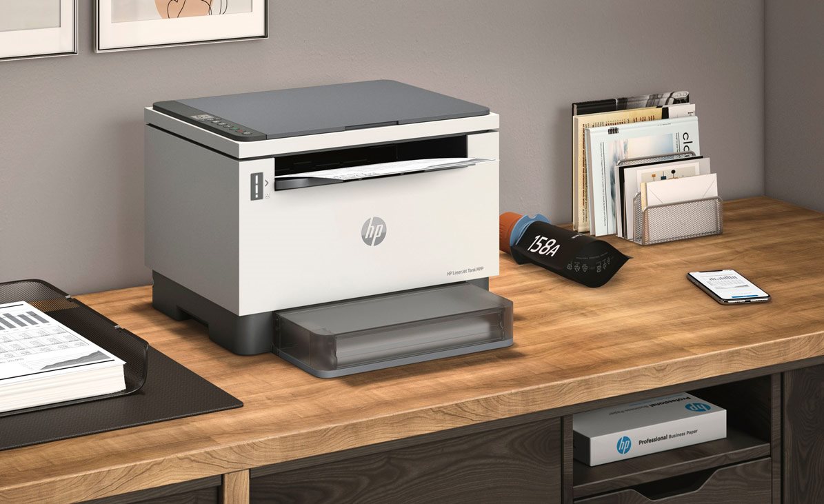 Laserová tiskárna HP LaserJet Tank MFP 1604w