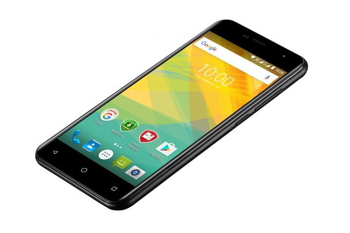 Prestigio MUZE B7 Black Stylový multimediální telefon