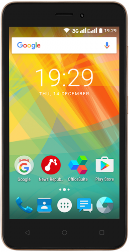 Prestigio Wize G3 Gold Přední strana
