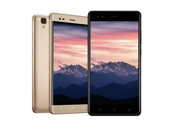 Prestigio Grace R5 LTE Gold Thin metal body