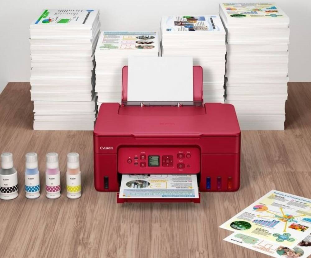 Canon PIXMA G3470 roter Tintenstrahldrucker