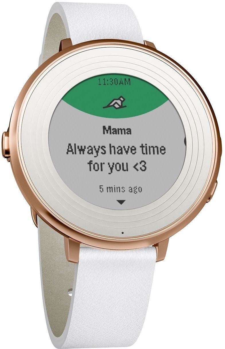 pebble time white