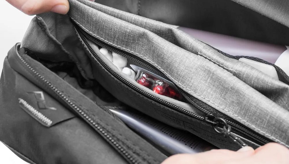 Kosmetiktasche Peak Design Wash Pouch - Salbei