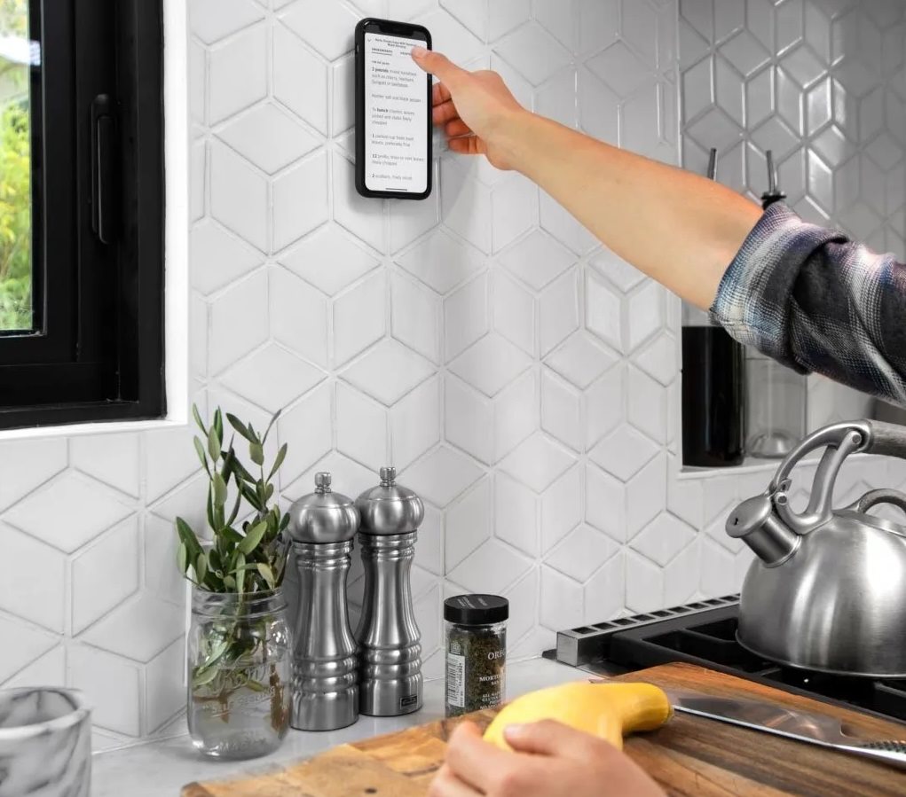 Peak Design Wandhalterung Holzkohle Handy-Halterung