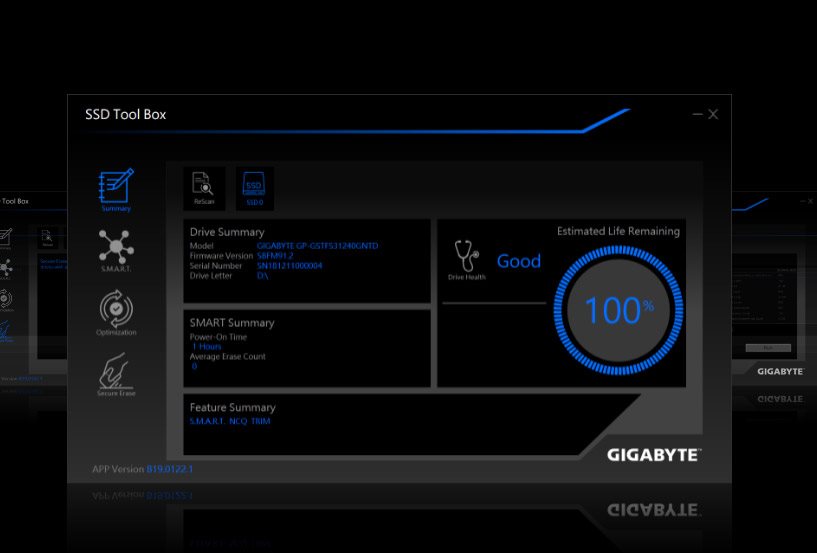 SSD disk GIGABYTE 