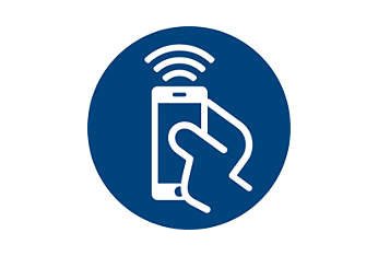Ovládání přes mobilní telefon Philips AC2729 / 50