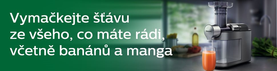 Vymačkejte si všechnu chuť a vůni z ovoce a zeleniny