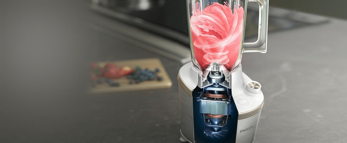 Philips Serie 7000 Atlantic Tischmixer HR3760/01