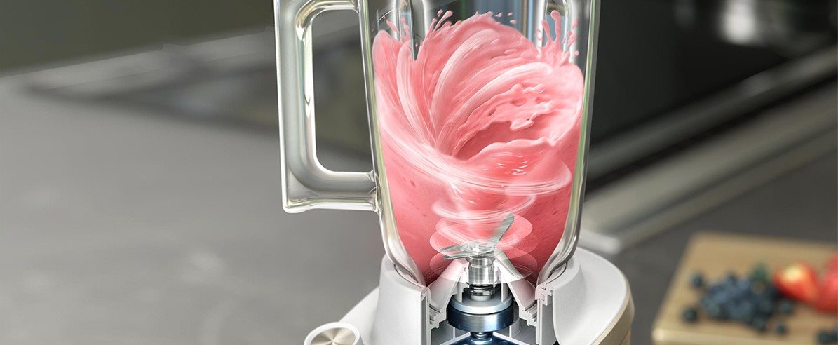 Philips Serie 7000 Atlantic Tischmixer HR3760/01
