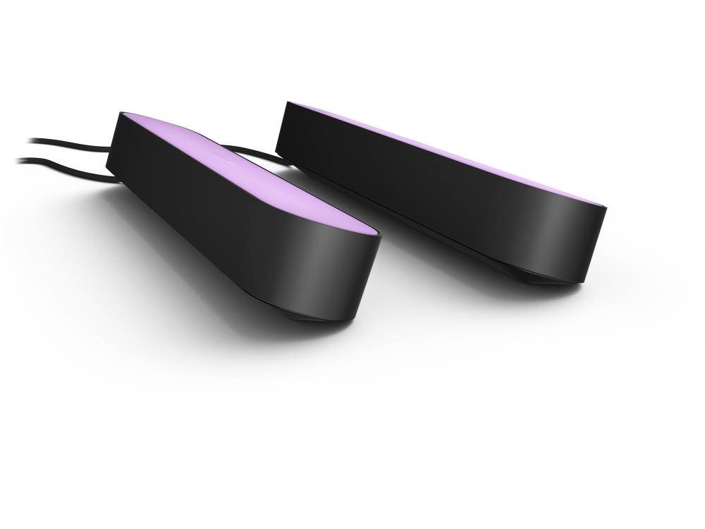 Dekorativní osvětlení Philips Hue White and Color Ambiance Play Double Pack, černé provedení