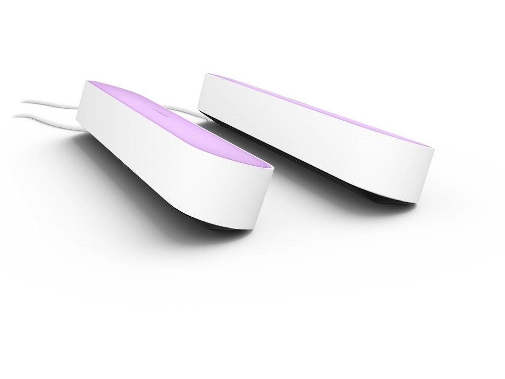 Dekorativní osvětlení Philips Hue White and Color Ambiance Play Double Pack, bílé provedení