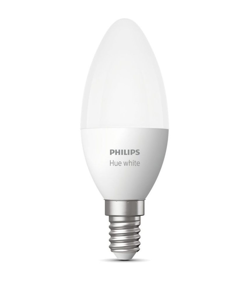 LED žiarovka Philips Hue White 5,5 W s päticou E14