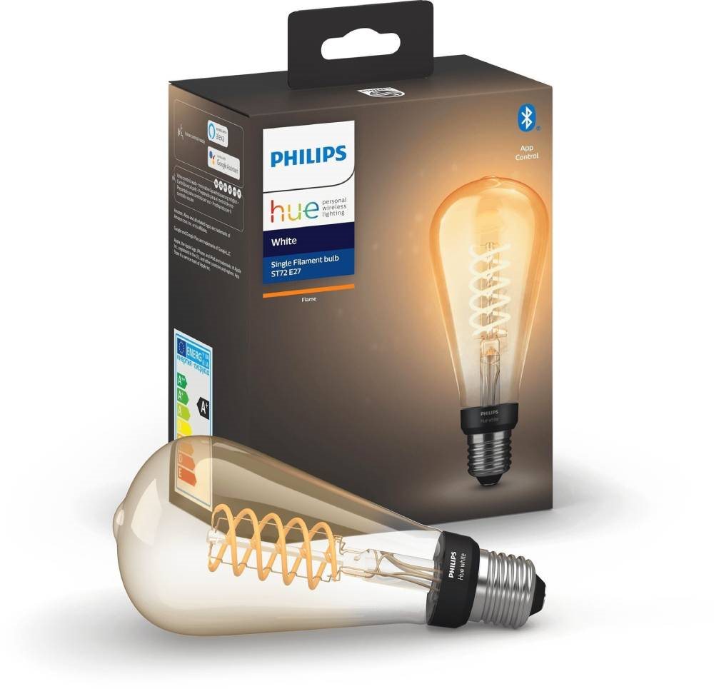 LED žiarovka Philips Hue White Filament 7 W s päticou E27 ST72