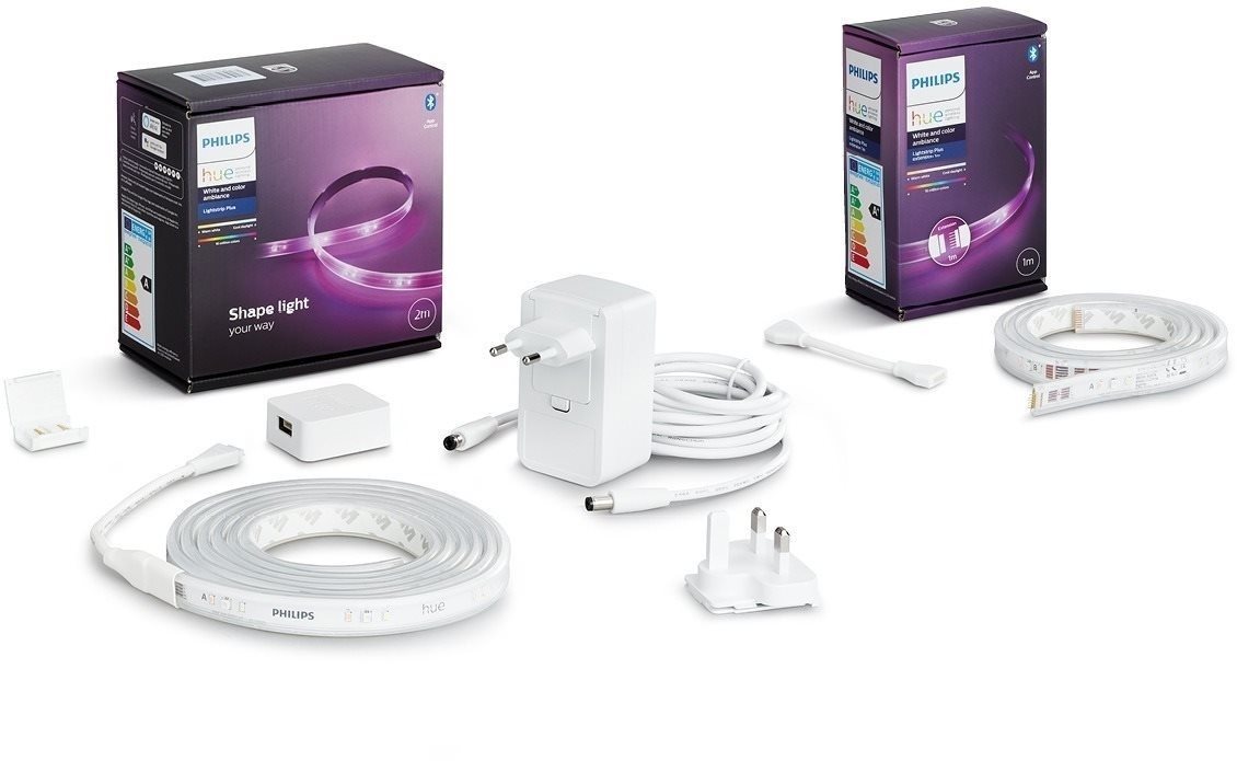 Philips Hue LightStrip Plus v4 + Philips Hue LightStrip Plus v4 extension