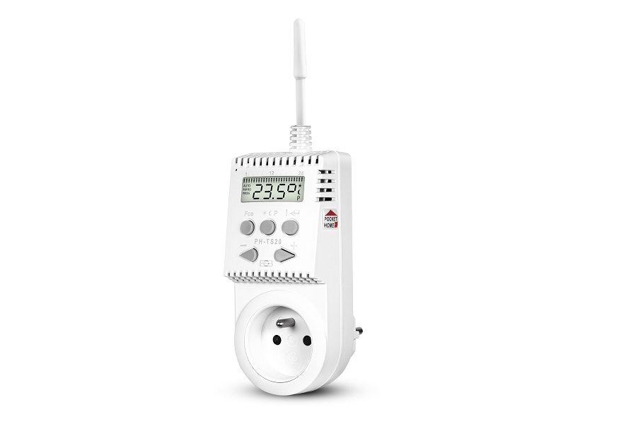 Spínací zásuvka PH-TS20 zařazení do PocketHome