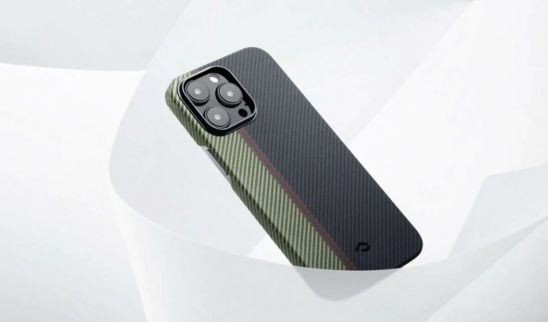 Pitaka Fusion Weaving MagEZ Case 3 Ouverture für Apple iPhone