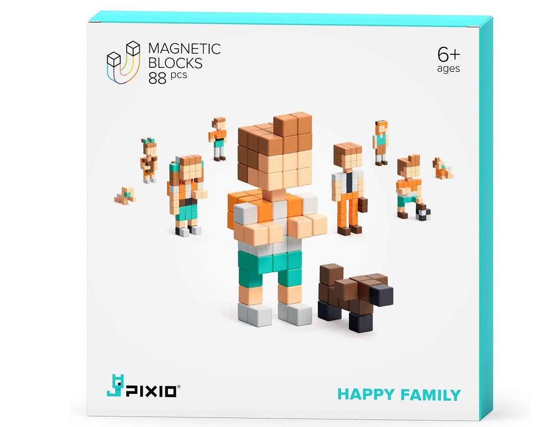 Pixio Happy Family magnetic construction set