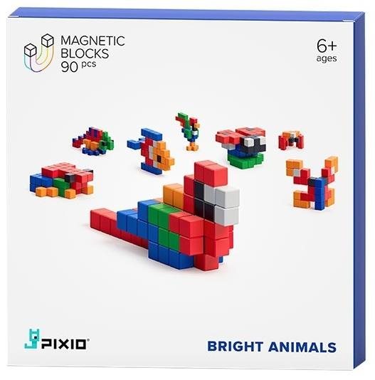 Pixio Bright Animals magnetic construction set Pixio Bright Animals magnetic construction set