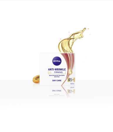 Pleťový krém NIVEA Anti-Wrinkle Firming 45+ Day Cream 50 ml