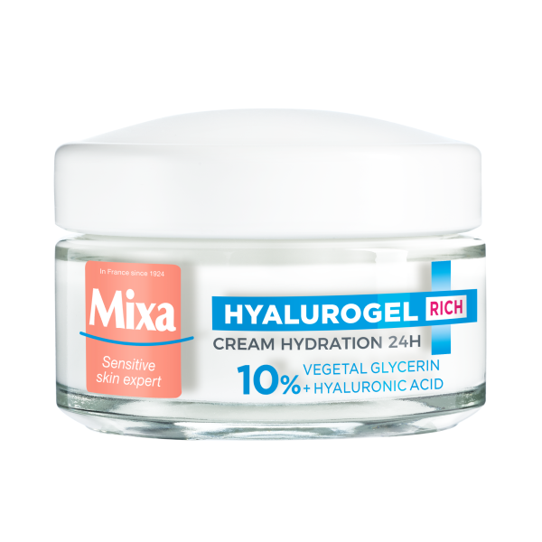 Pleťový krém MIXA Hyalurogel Rich Cream 50 ml