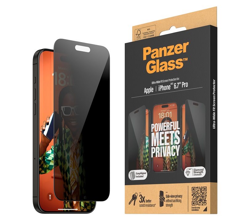 Ochranné sklo PanzerGlass Privacy Apple iPhone