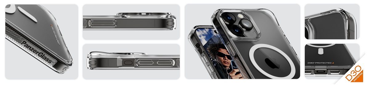 Kryt na mobil PanzerGlass HardCase MagSafe Apple iPhone 15 Pro Max