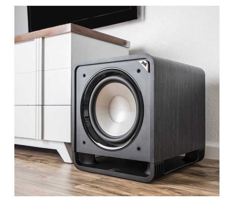 Polk Audio HTS 12 Weißer aktiver Subwoofer