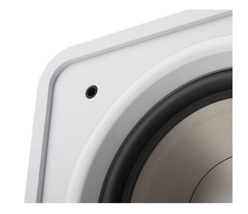 Polk Audio HTS 12 Weißer aktiver Subwoofer
