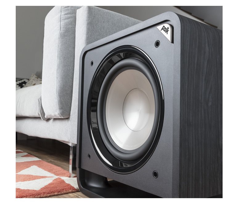 Polk Audio HTS 12 Weißer aktiver Subwoofer