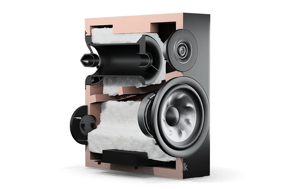 Polk Reserve R200 Speakers in Black (Pair)