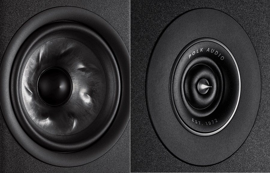 Polk Reserve R200 Speakers in Black (Pair)