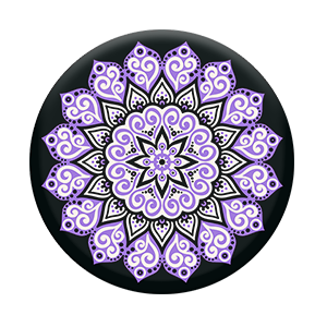 Fialová mandala