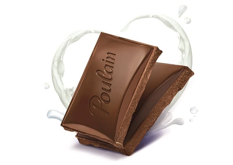 Čokoláda Poulain Lait