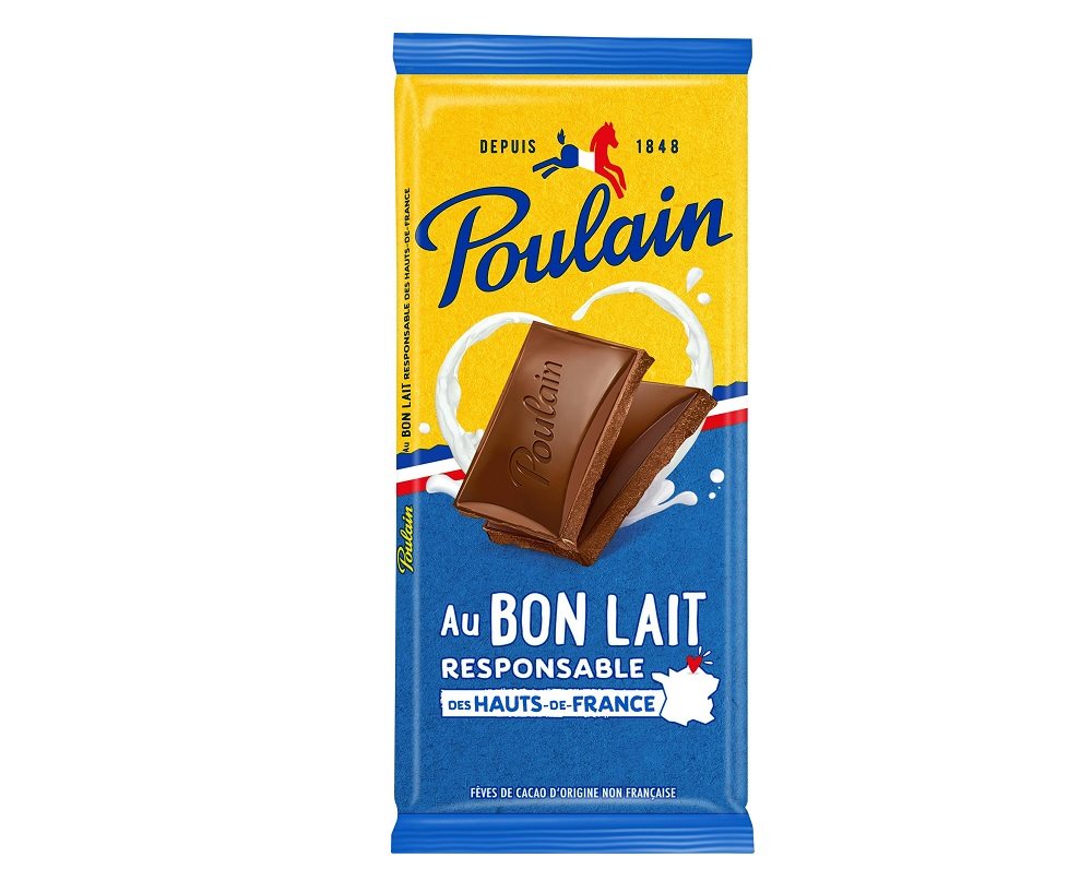 Čokoláda Poulain Lait
