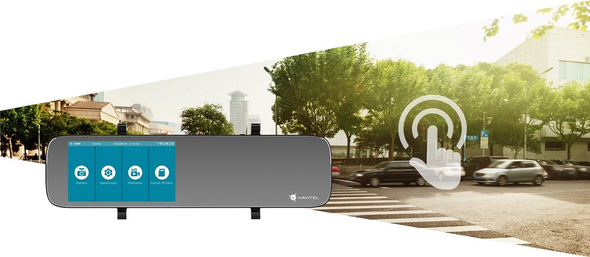 NAVITEL MR450 GPS Car Camera (Smart Mirror)