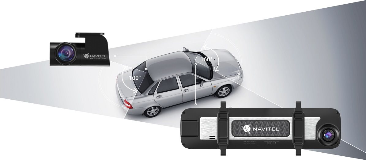 NAVITEL MR450 GPS Car Camera (Smart Mirror)