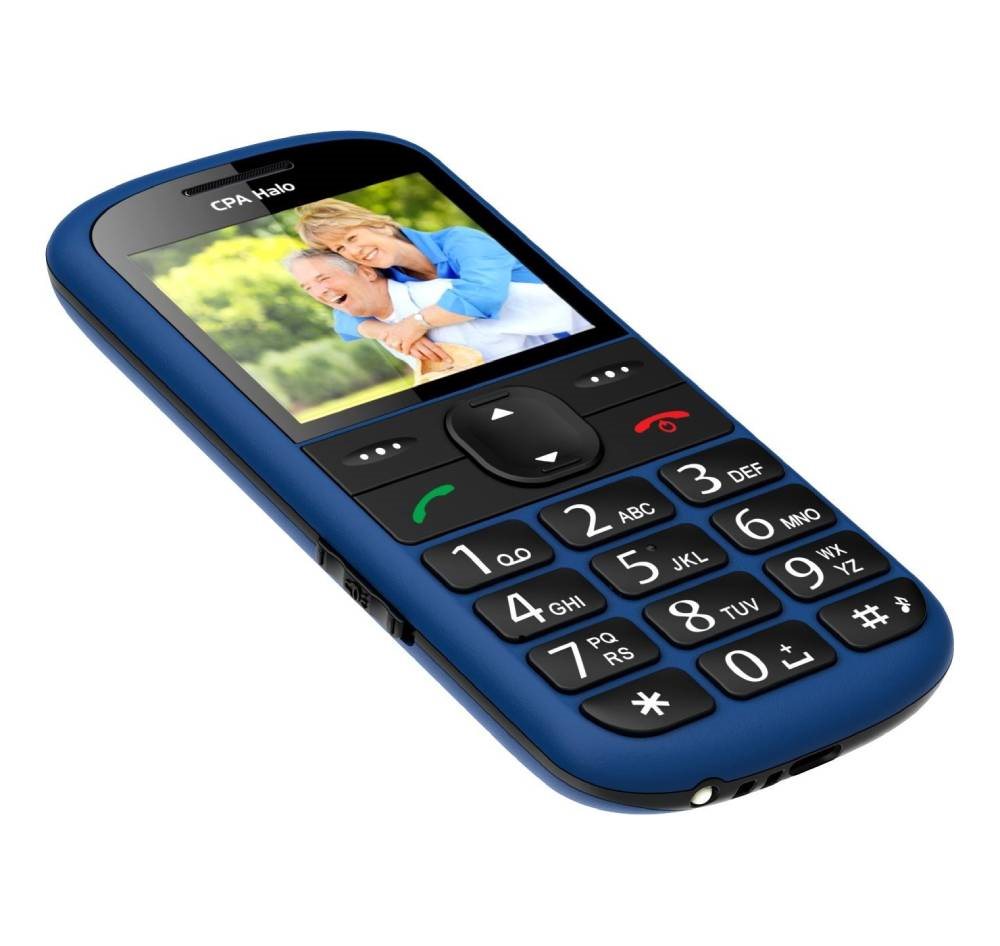 Mobilný telefón CPA Halo 21 Senior modrý