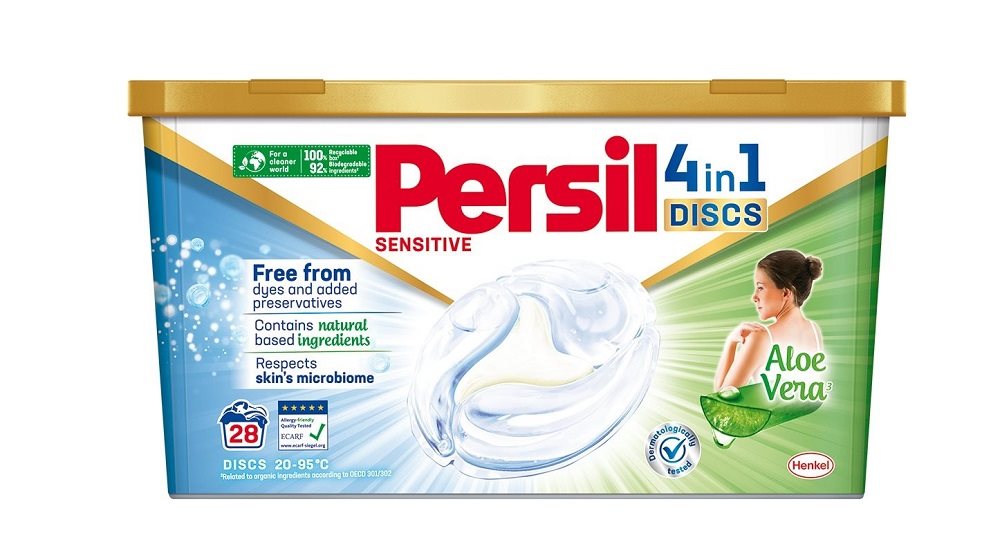 Kapsuly na pranie Persil Discs 4 v 1 Sensitive