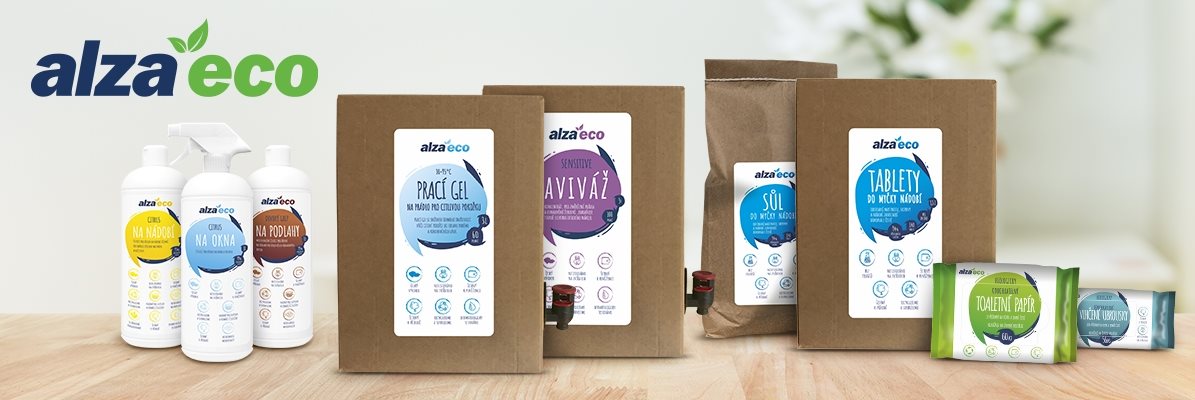 Zoznámte sa s AlzaEco, značkou kvalitných produktov mysliacou na budúcnosť