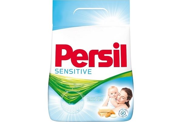 Balení pracího prášku Persil Sensitive