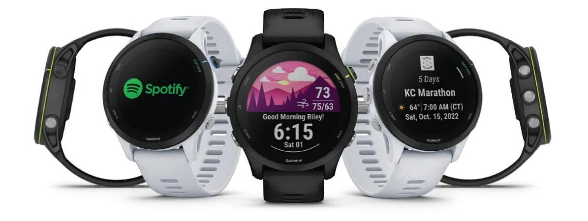 Smart hodinky Garmin Forerunner 255 Music Black
