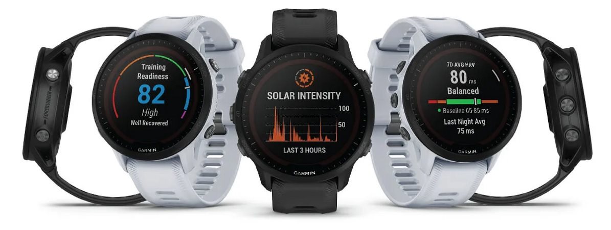 Inteligentné hodinky Garmin Forerunner 955 Solar Black