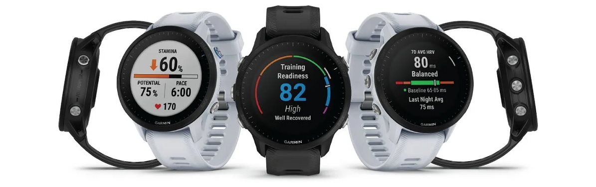 Inteligentné hodinky Garmin Forerunner 955 Whitestone