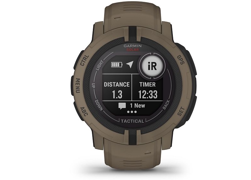Garmin Instinct 2 Solar Tactical Coyote Tan Smartwatch
