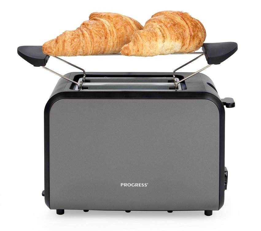 PROGRESS 2 SLICE TOASTER - GUNMETAL