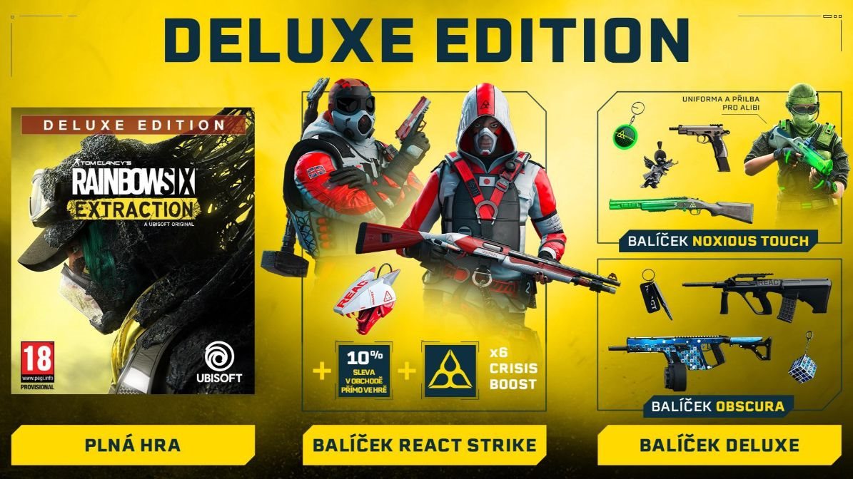 Tom Clancys Rainbow Six Extraction - Deluxe Edition - PS5 Tom Clancys Rainbow Six Extraction - Deluxe Edition - PS5
