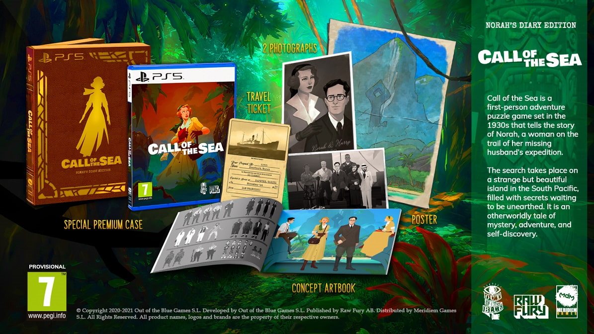 Call of the Sea - Norahs Diary Edition - PS5