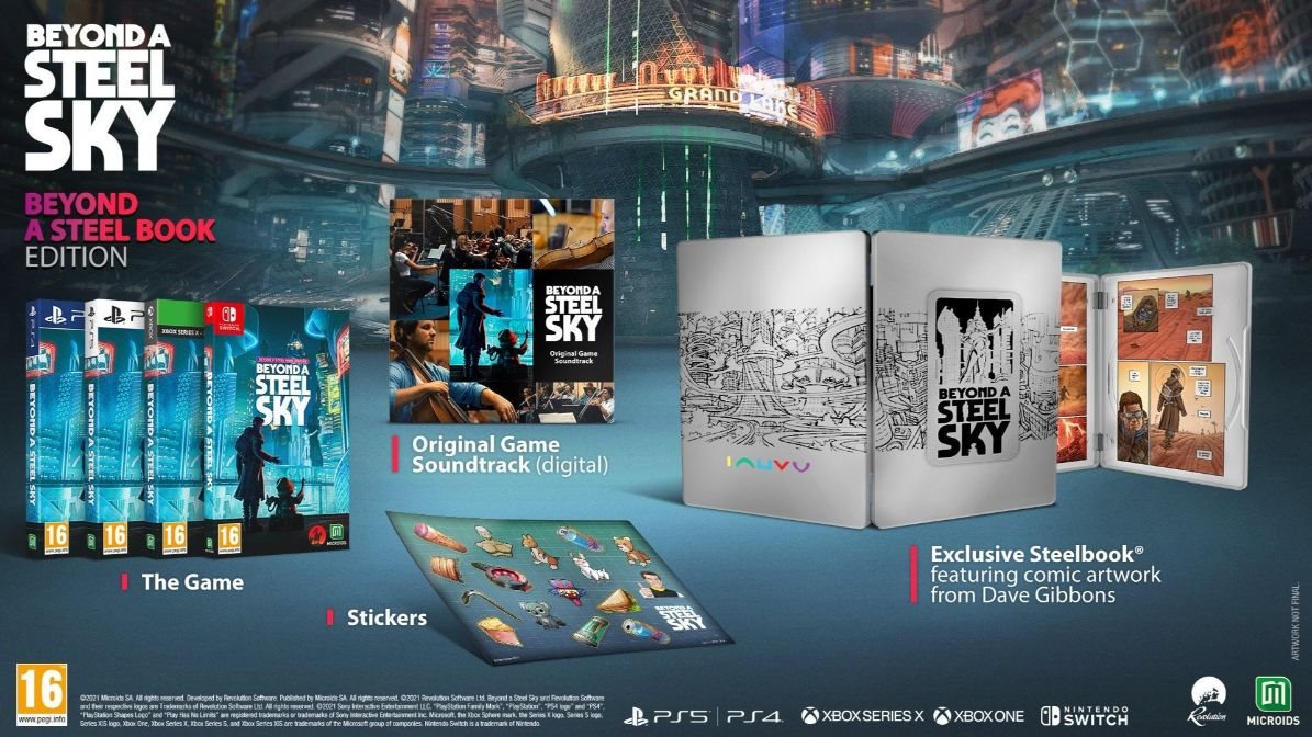 Beyond a Steel Sky: Beyond a Steel Book Edition - PS5