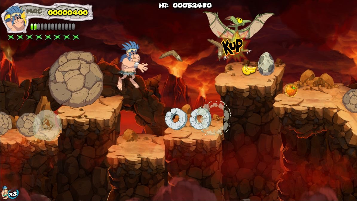  New Joe and Mac: Caveman Ninja - T-Rex Edition - PS5