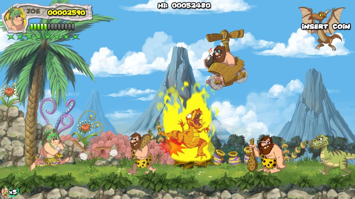  New Joe and Mac: Caveman Ninja - T-Rex Edition - PS5
